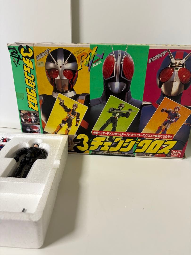バンダイ 3チェンジクロス 仮面ライダー