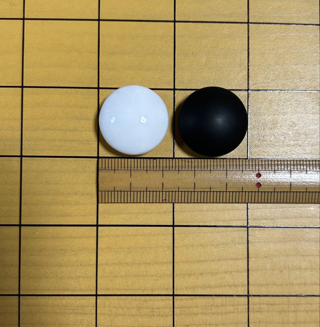 新かや碁盤・碁石セット　足付き　ヴィンテージ