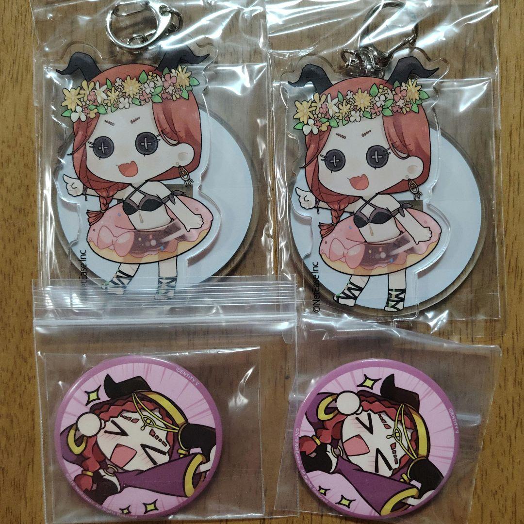 第五人格 IdentityV c96コミケ 祭司アクリルスタンド＆缶バッジセット