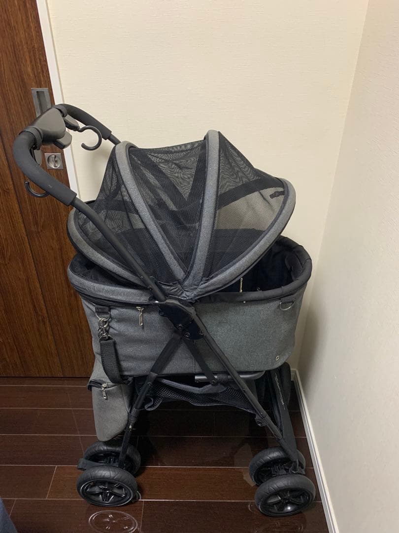 天使のカート　sサイズ　ブラックラメ　フレーム-Ver.4-(S・M用) 小物付