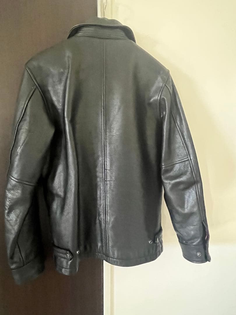 シングルライダースレザージャケット 本革 CowLeather