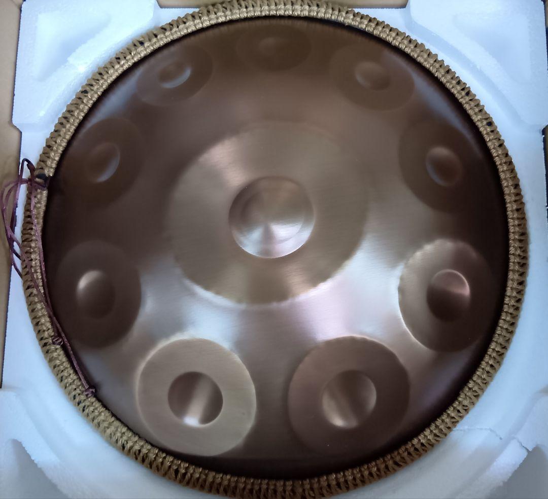 ハンドパン　小ぶりの49センチ　10音　Dマイナー　A＝432Hz