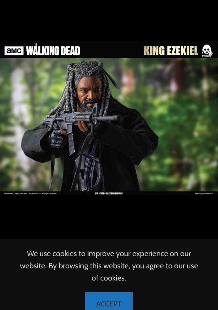 SF・ファンタジー・ホラー threezero THE WALKING DEAD KING EZEKIEL