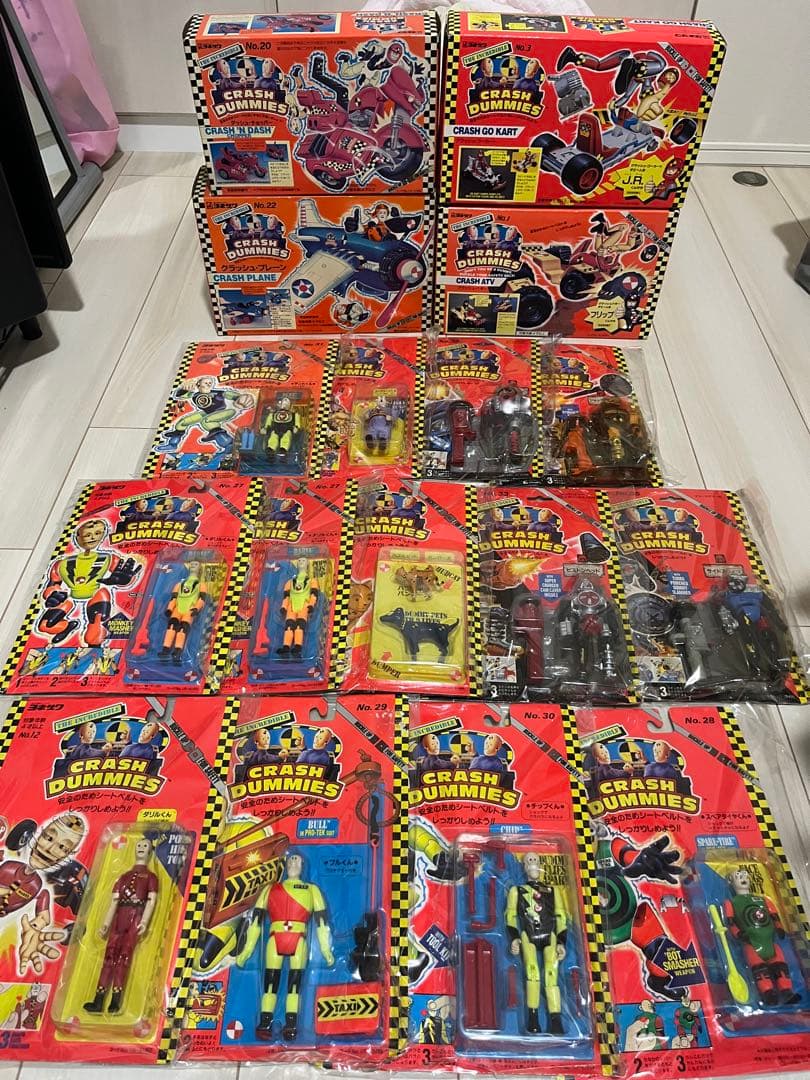 クラッシュダミー 未開封未使用品セット