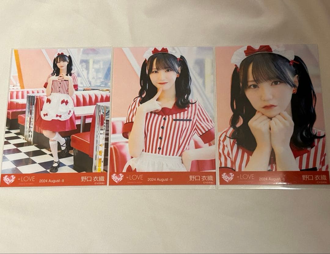 M*様 野口衣織 仲直りシュークリーム 生写真