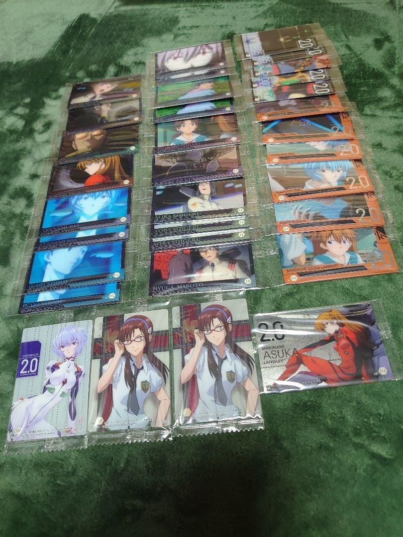 内袋未開封 エヴァンゲリオンウェハースカード