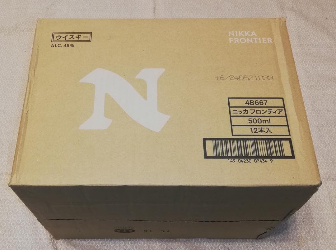 ニッカフロンティア 500ml １箱12本入
