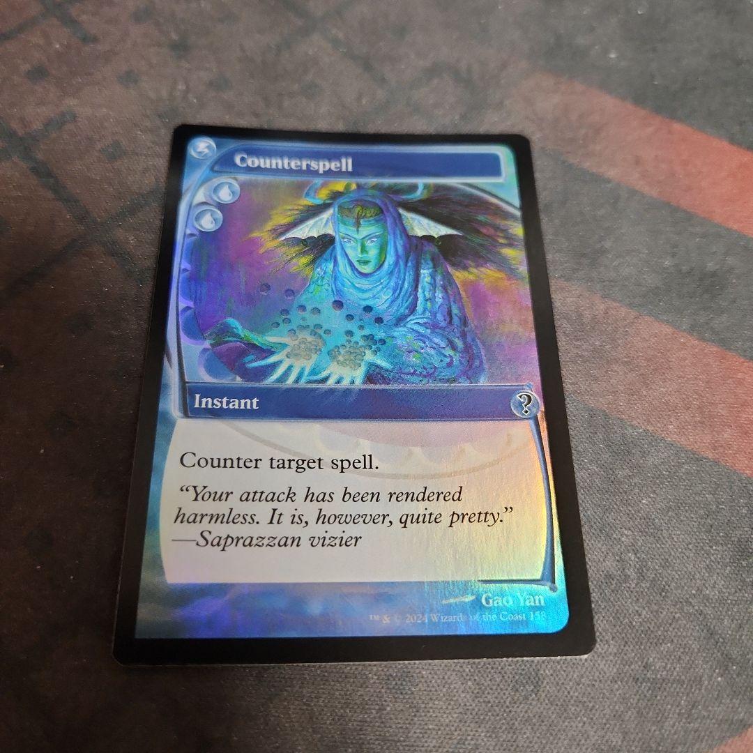 対抗呪文　未来枠　foil