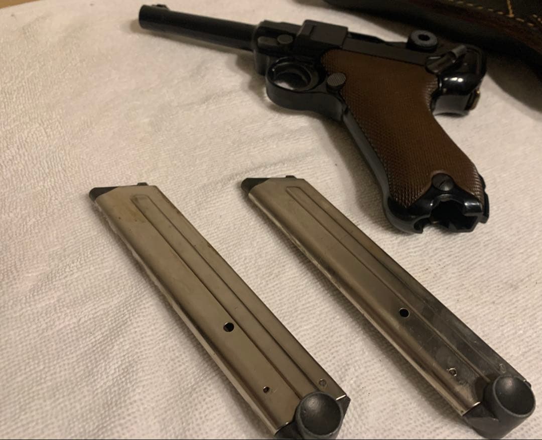 MGC ルガーp08 レトロビンテージ 要整備 予備マガジンつき