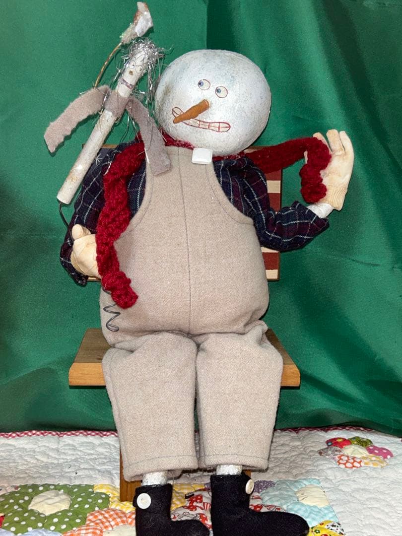 ソービーイットsew be itマフラースノーマン　カントリードール