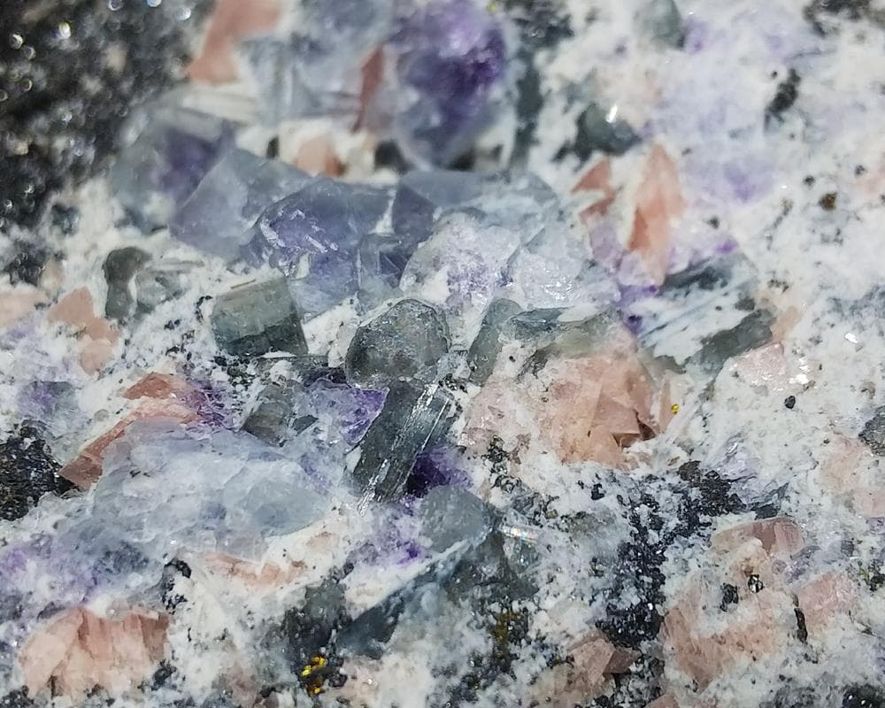 435 約1.5kg ロードクロサイト＆フローライト アパタイト スイートホーム