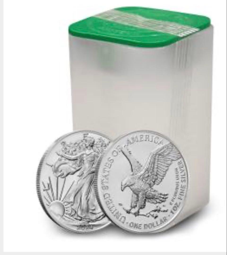 アメリカ 「イーグル・ウオーキング リバティ」純銀 1オンス 銀貨【20枚】