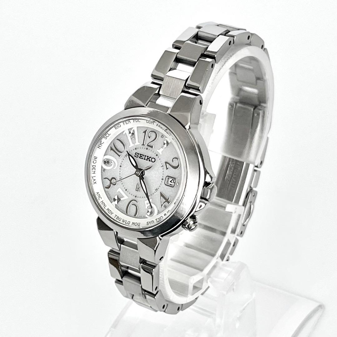 セイコー SEIKO ルキア レディース 腕時計 稼働 電波ソーラー s2135