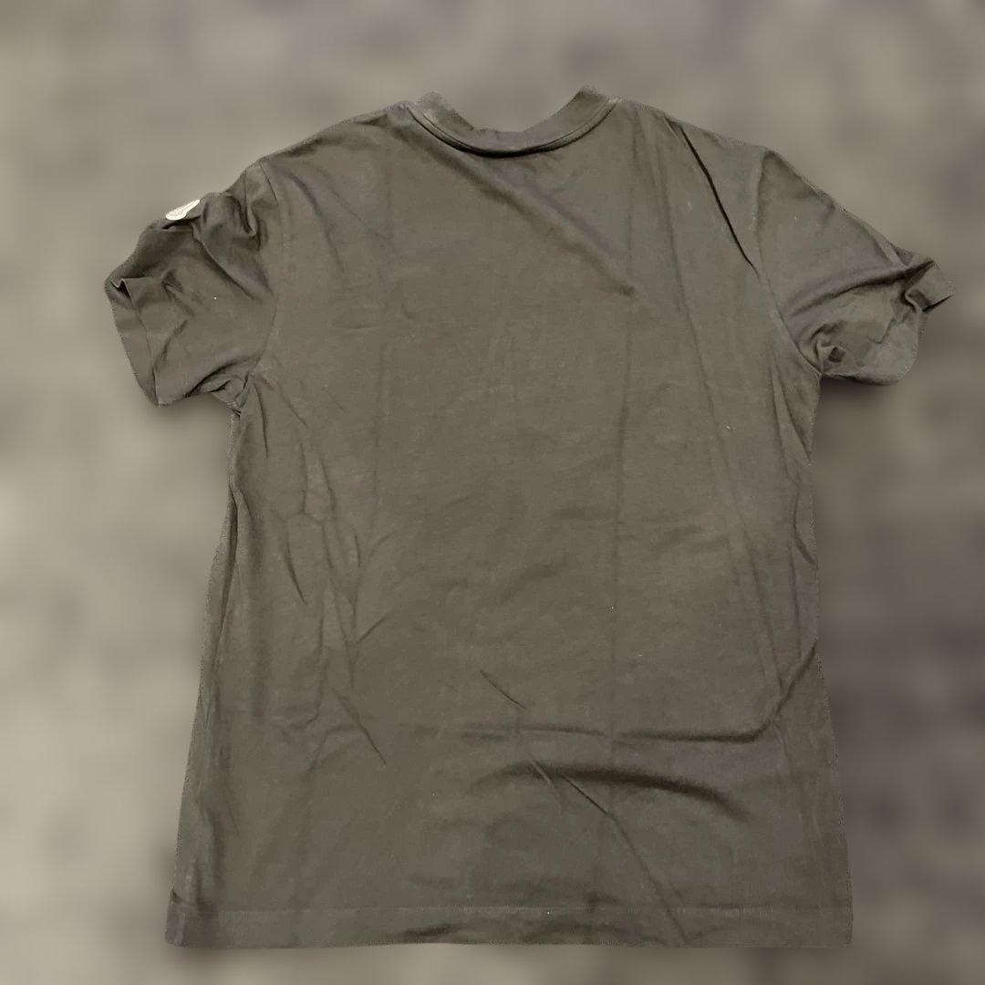 ニック 　MONCLER ブラック Tシャツ グラフィック