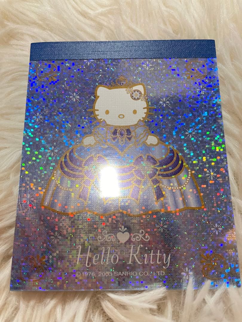 【レア】ハローキティ　海外限定メモ　プリンセスキティ