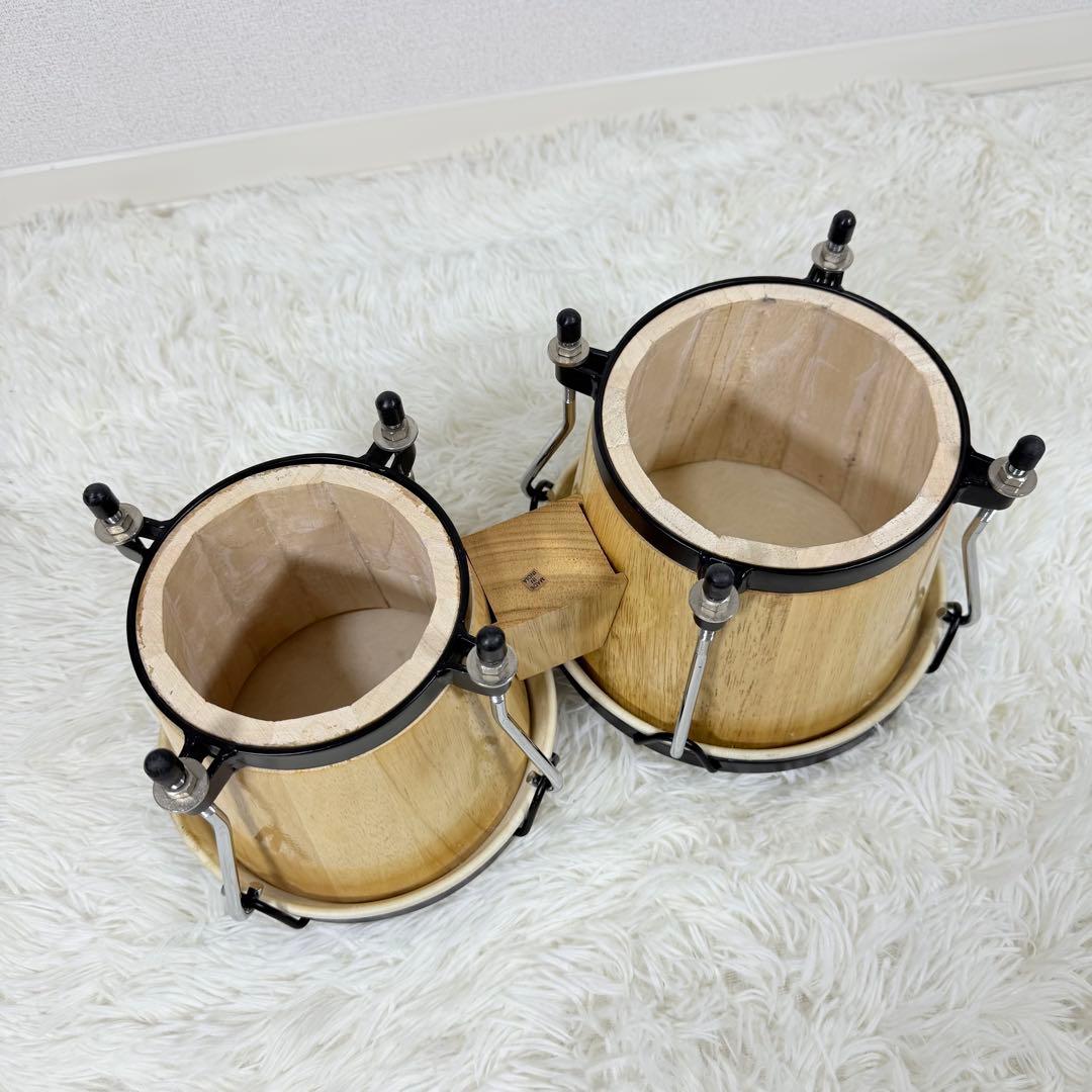 LP Music Collection ボンゴ ナチュラルウッド 入れ袋付き