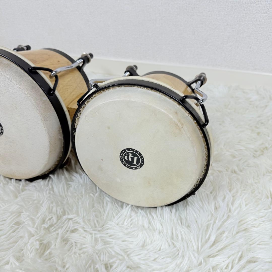 LP Music Collection ボンゴ ナチュラルウッド 入れ袋付き