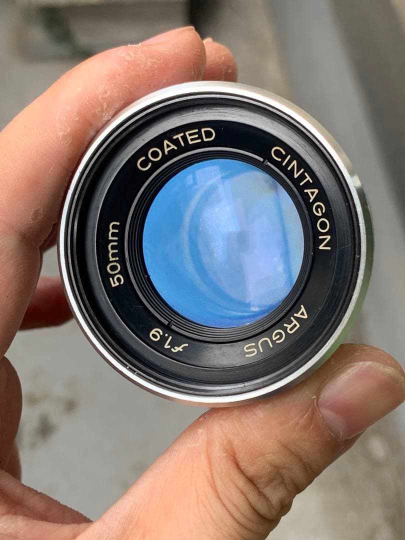 argus c-forty-four 50 f1.9 シャッターOK ジャンク
