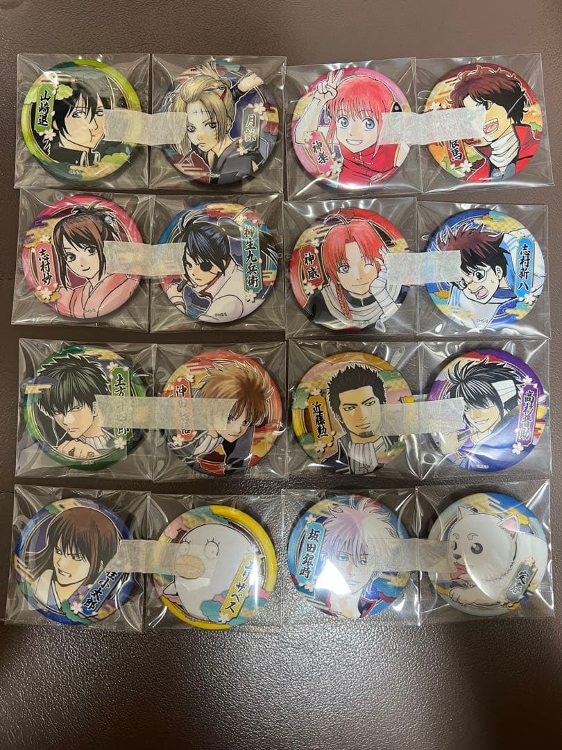 銀魂缶バッジセット中国限定3
