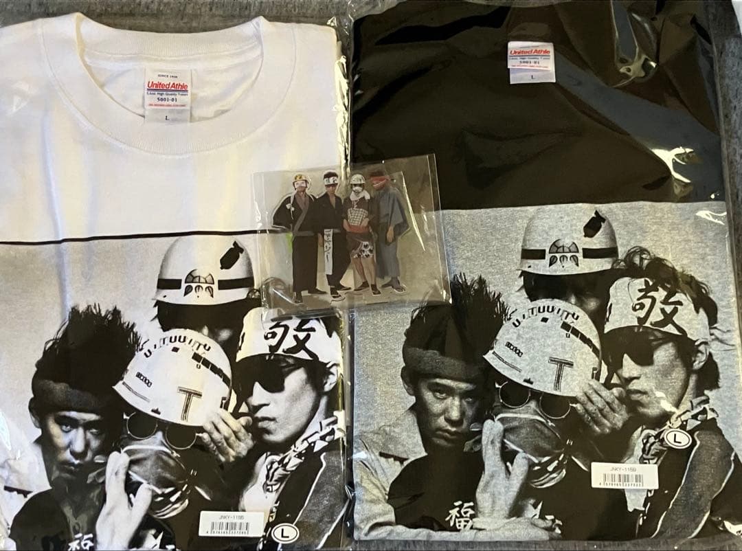 THE TIMERS ザ・タイマーズ　アクリルスタンド　Tシャツ　白黒