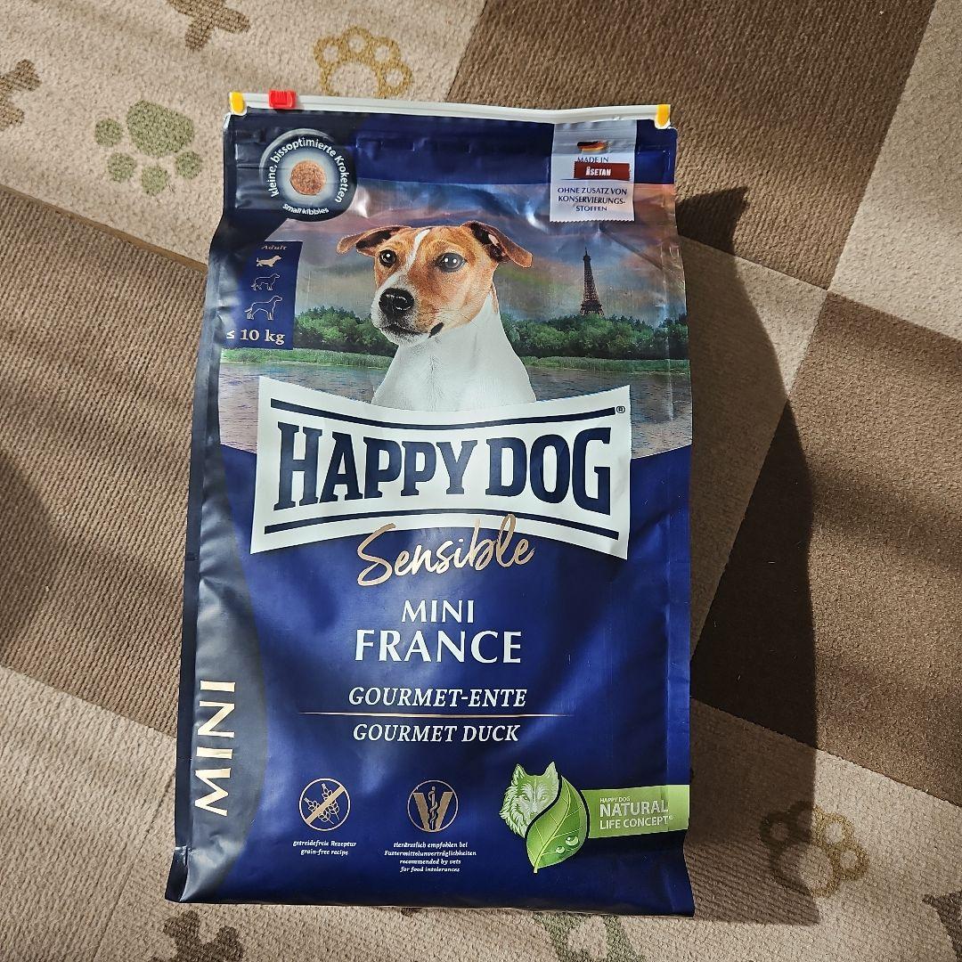 HAPPY　DOGハッピードッグ　ミニフランス(鴨肉&ポテト)　4キロ
