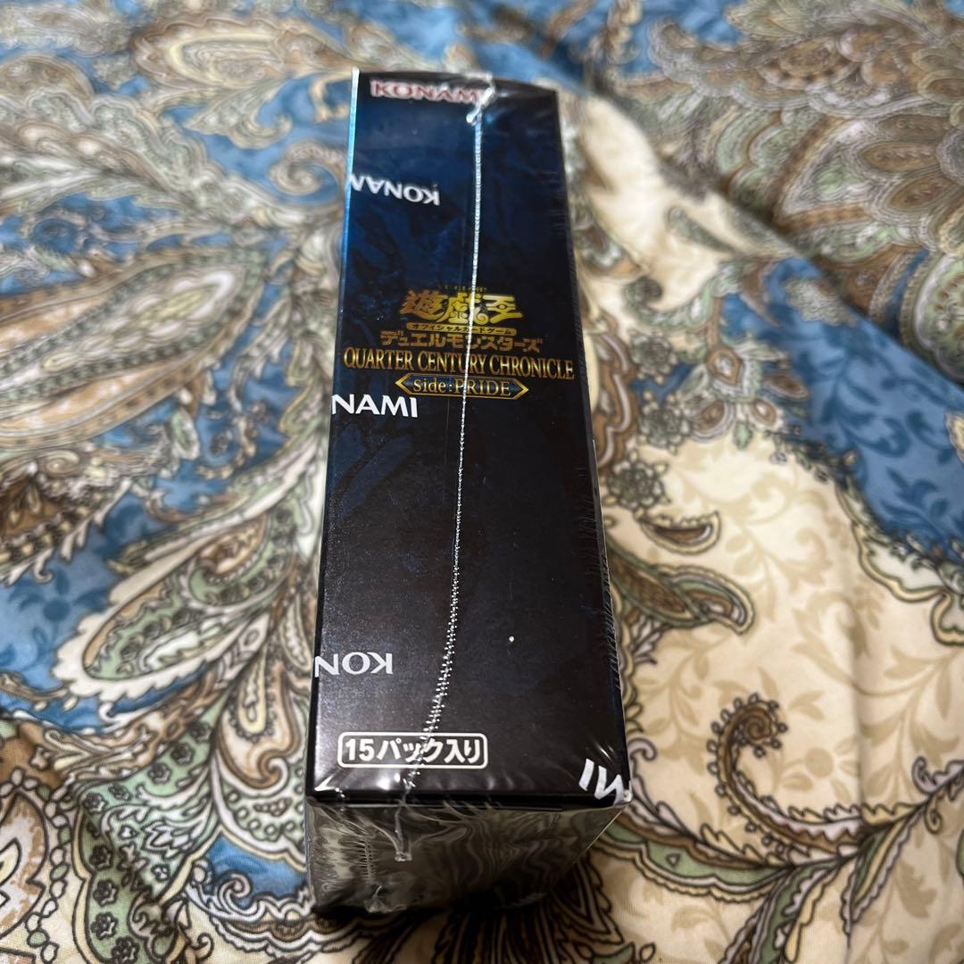 遊戯王クォーターセンチュリークロニクルサイドプライドシュリンク付き未開封