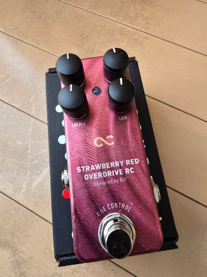 ギター one control strawberry red OD RC 4K