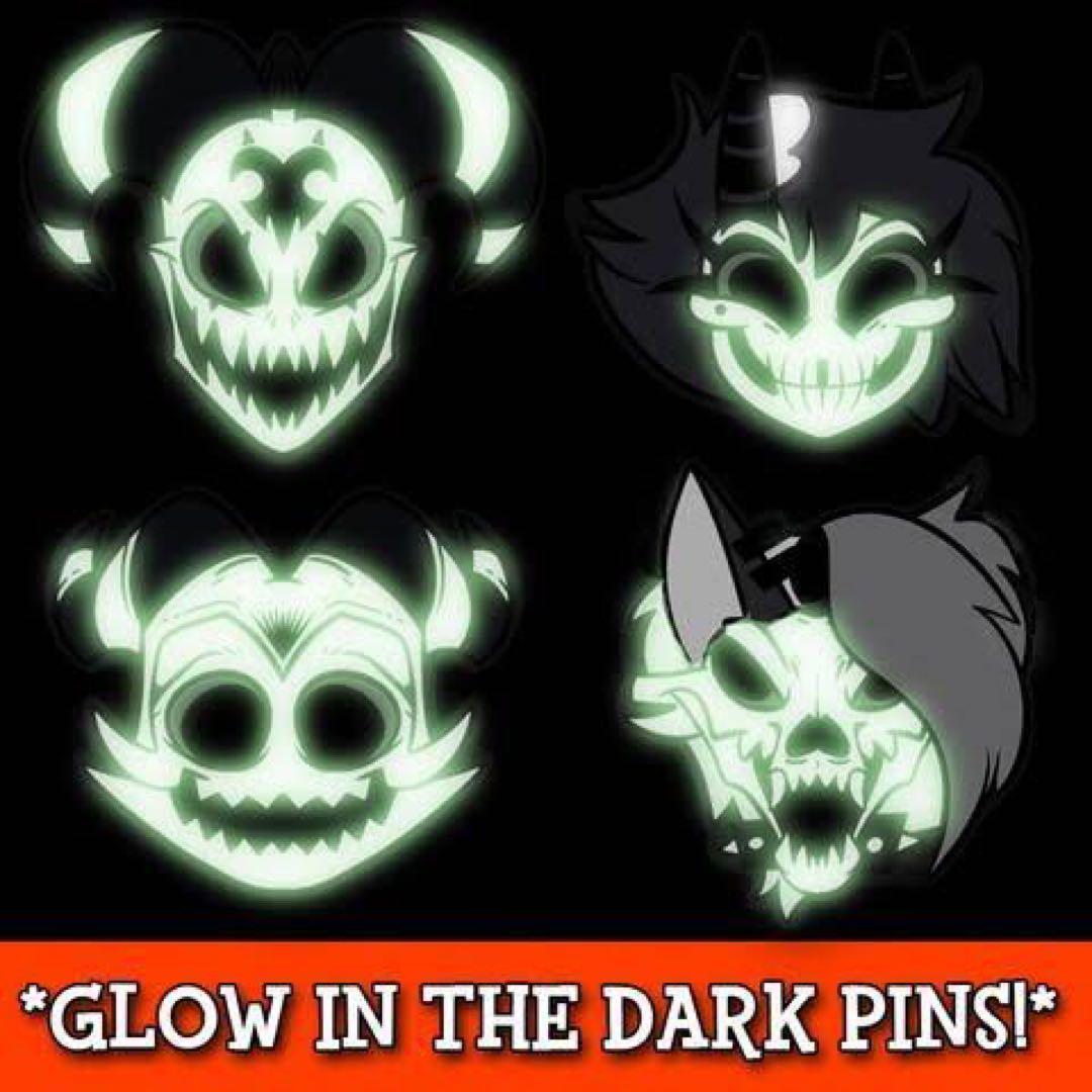 Helluvaboss Skull Inp Pin Set ヘルヴァボス ピンズ