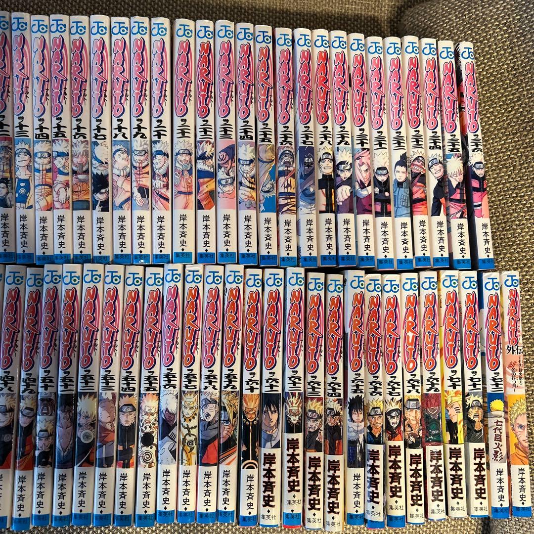 ナルト全巻1〜72巻+ナルト外伝