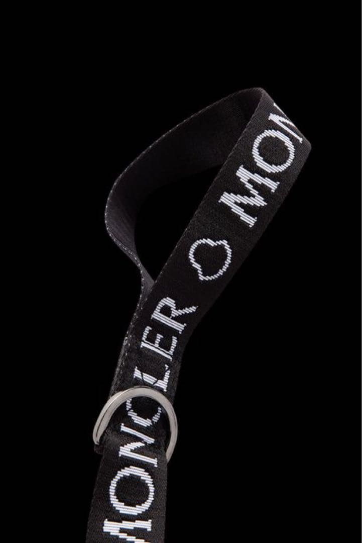 MONCLER ナイロンリード 黒