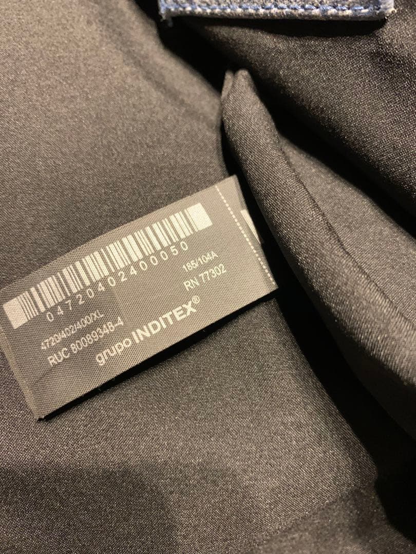 美品　ZARA 本革バッファローレザージャケット