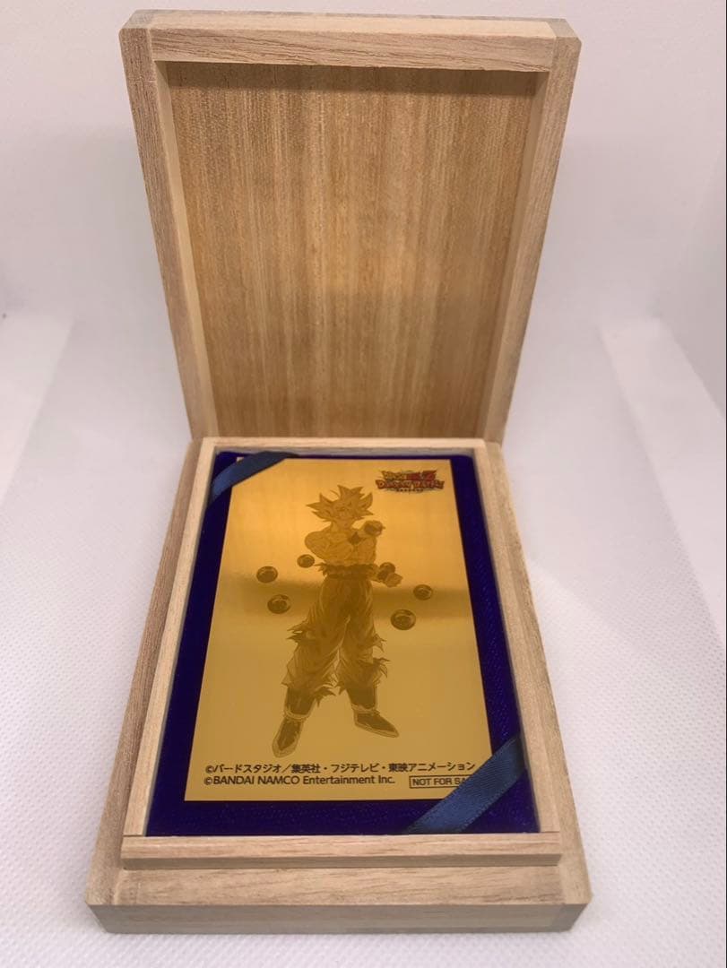ドラゴンボールZ ドッカンバトル　6周年純金カード　孫悟空　身勝手の極意