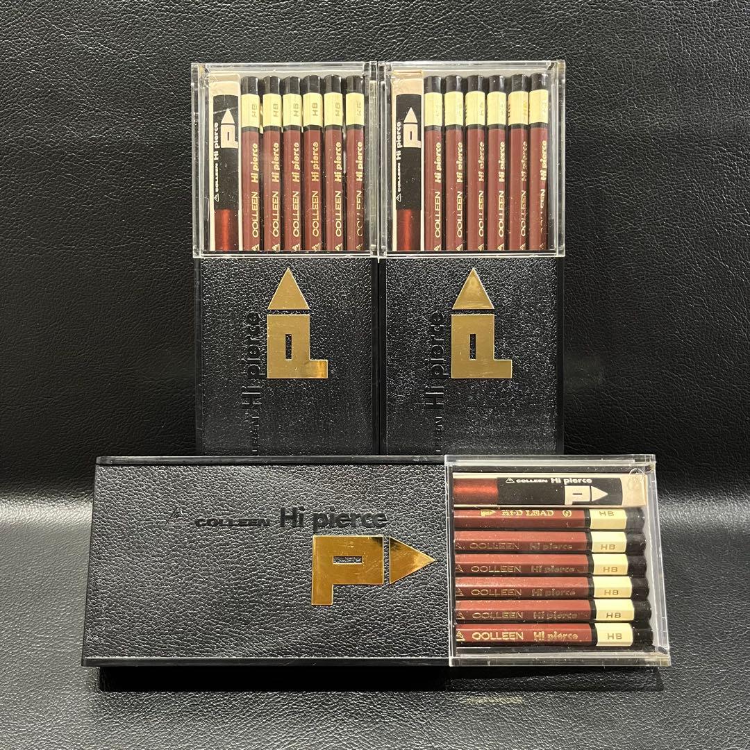 【未使用＊廃盤品】コーリン鉛筆　「ハイピアス」　硬度HB　36本　高級鉛筆