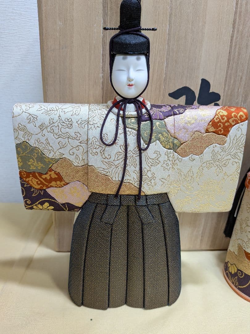 真多呂人形　本金　三笠立雛　真多呂作