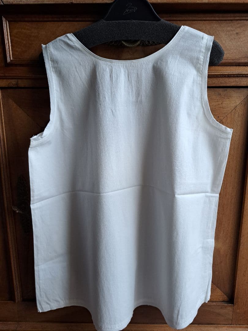 【新品タグ付き 2025SS】　ビアズリー　シャツタンク　0サイズ