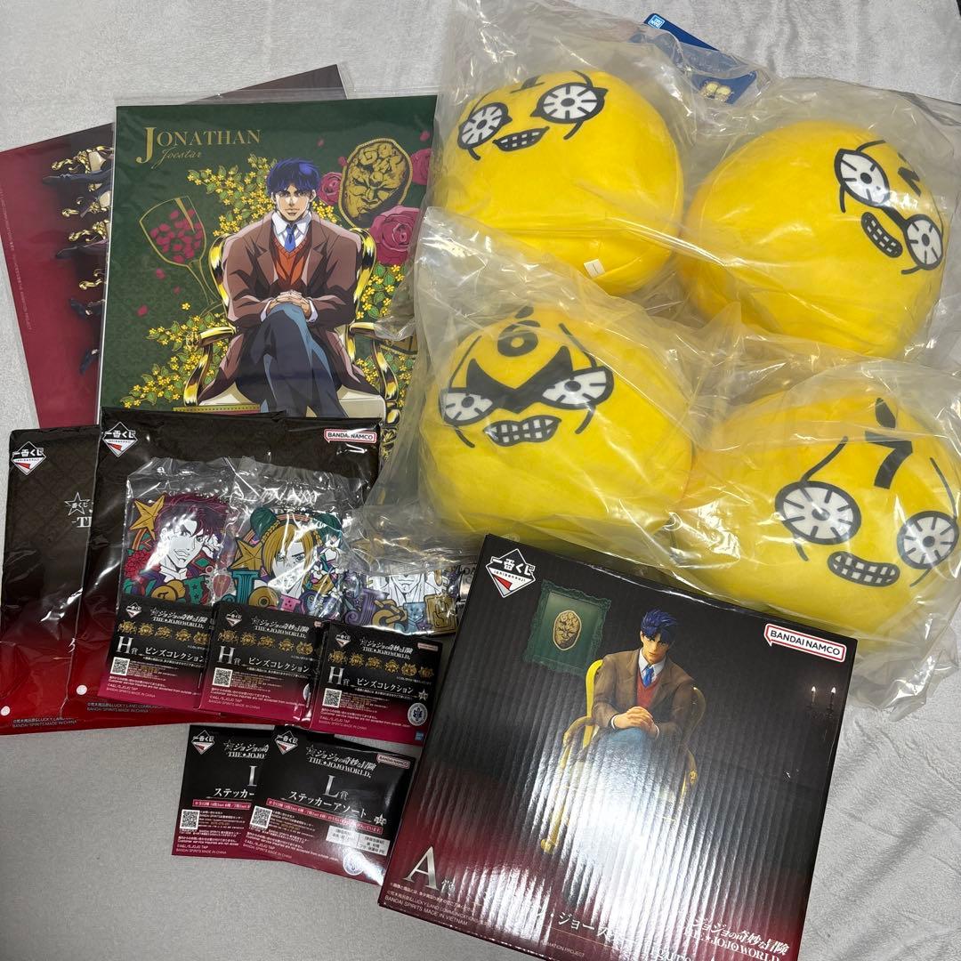 ジョジョの奇妙な冒険 一番くじ A賞 G賞 おまけ付き