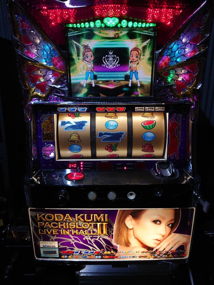 3817　パチスロ　実機　倖田來未