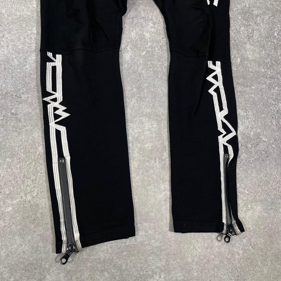 NO ID. サルエルパンツ　ジャージ【１】サイドライン　モード