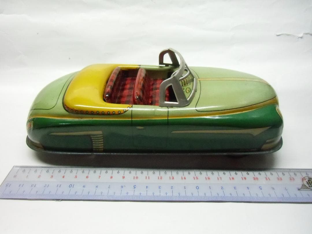 ヴィンテージ・ブリキカー　増田屋斎藤貿易 ポルシェ？タイプ（箱無し・中古品）