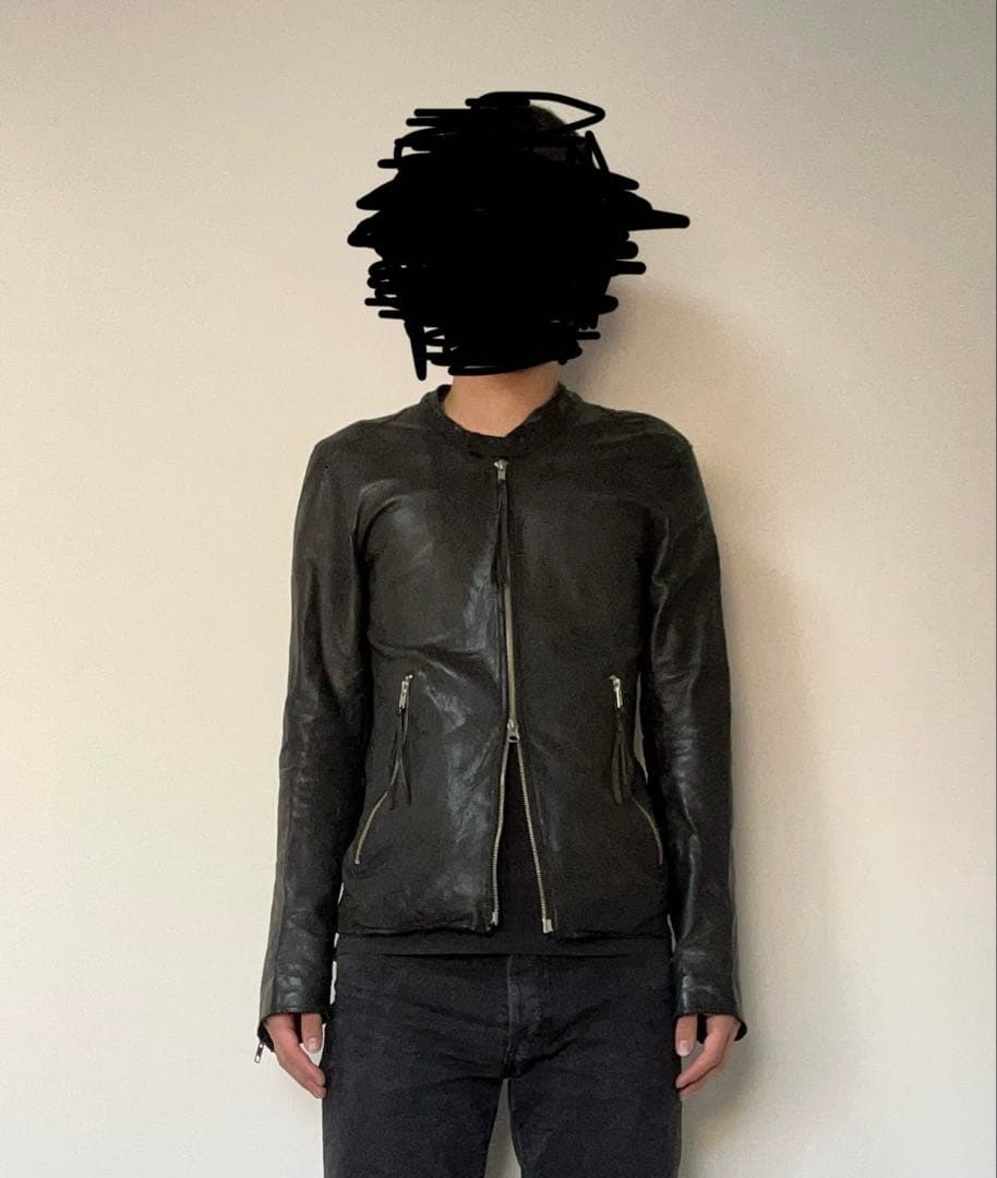 00s archive leather jacket y2k EKAM系
