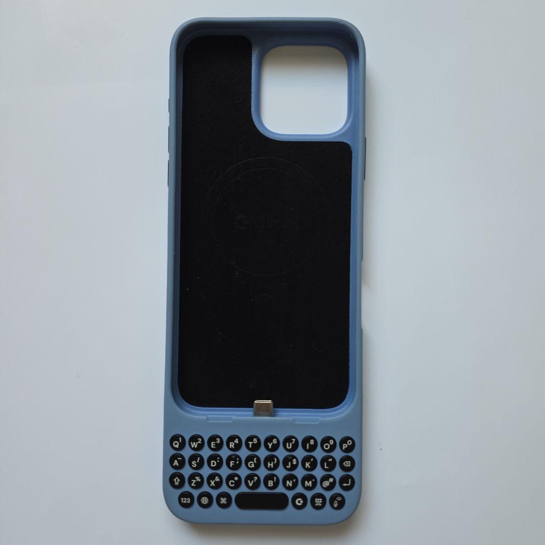 iPhoneアクセサリー Clicks Keyboard for iPhone 16 Pro Max