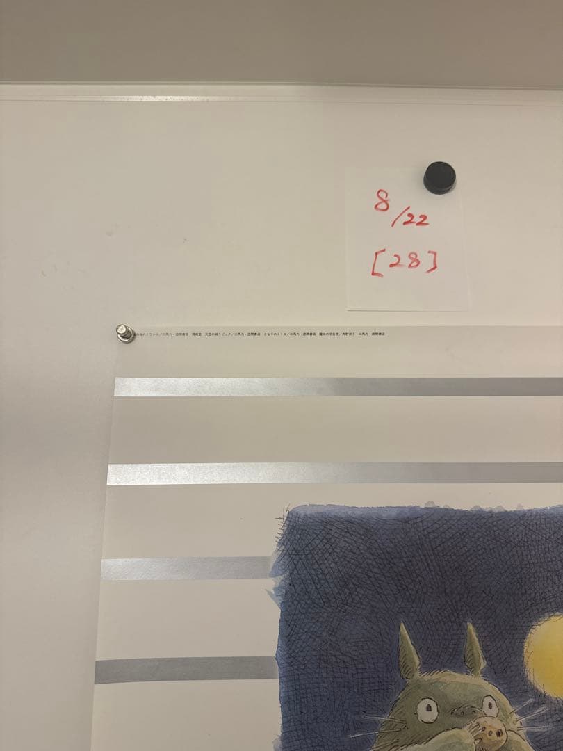 【28】スタジオジブリ　キャラクター　ポスター　激レア