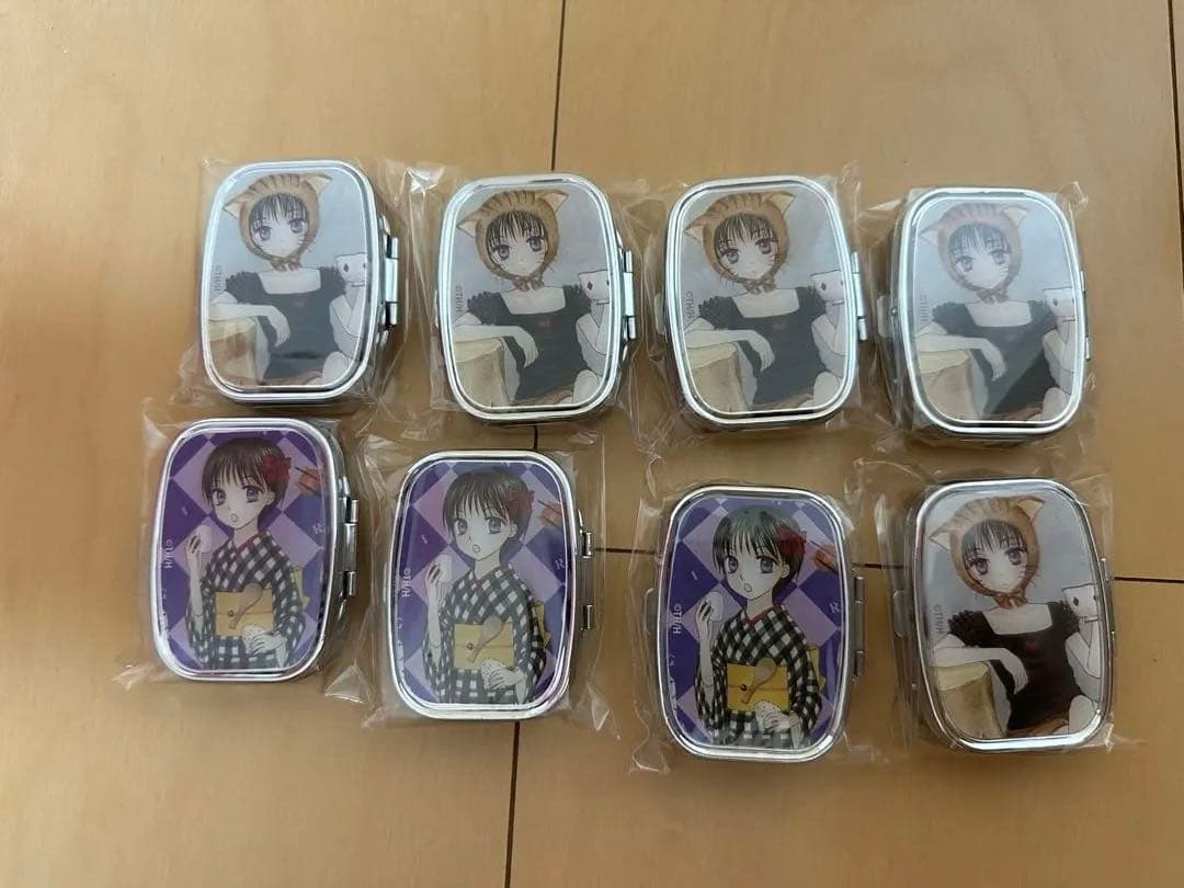 学園アリス　まとめ売り　複製原画　スクエア缶マグネット