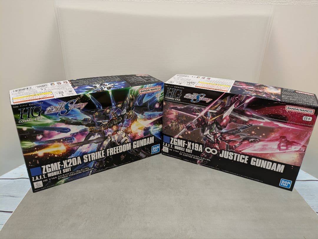 HG1/144 ガンダムSEED DESTINY主役2機※新品未組立