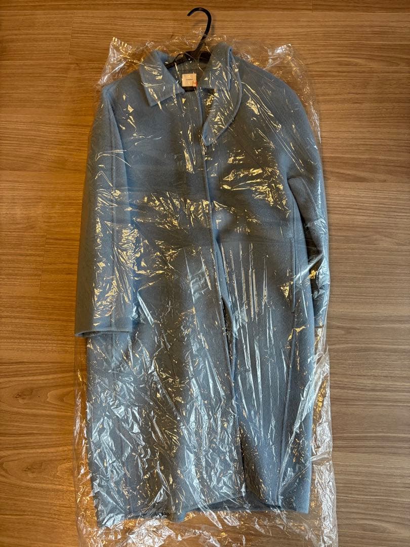 【YONFA】リバーコート　スモーキーブルー