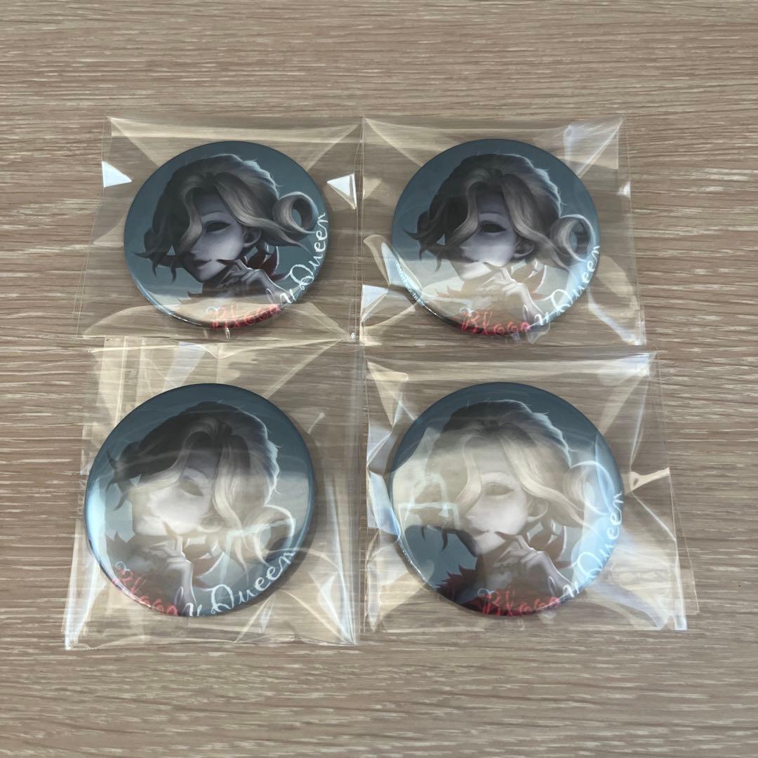 第五人格　血の女王　マリー　設定画　缶バッジ　4点