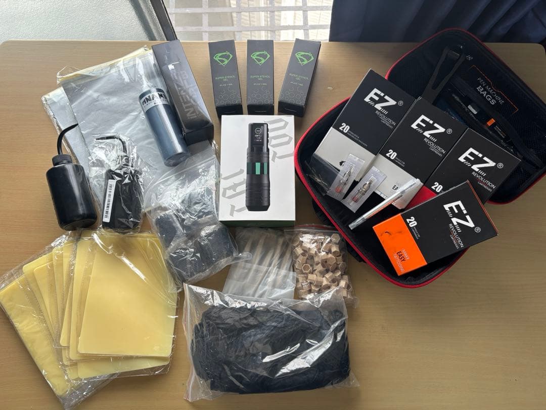 EZ P3 PRO TURBO プロ用タトゥーマシンセット