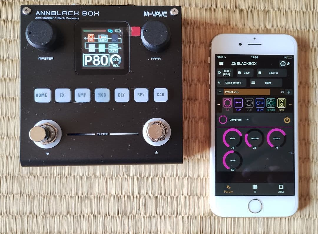 M-VAVE ANNBLACH BOX AMPモデラー