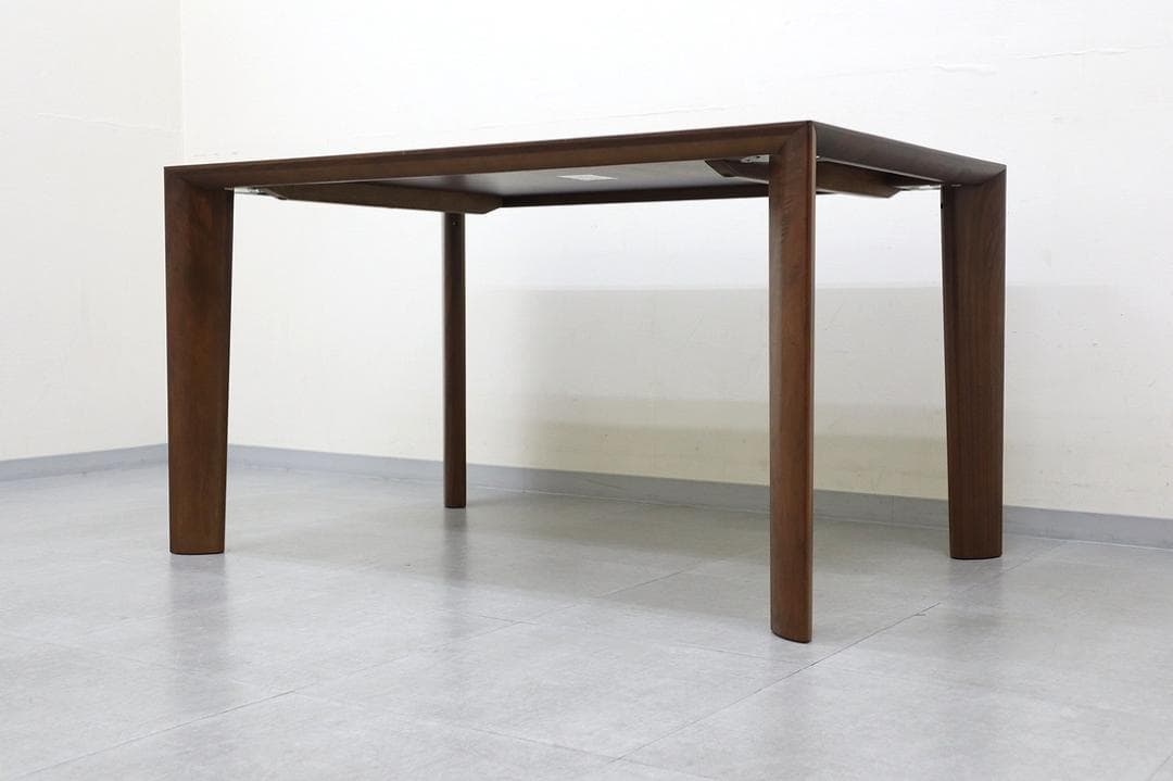 美品 カリモク家具 ダイニングテーブル DU4205 ウォールナット 無垢材