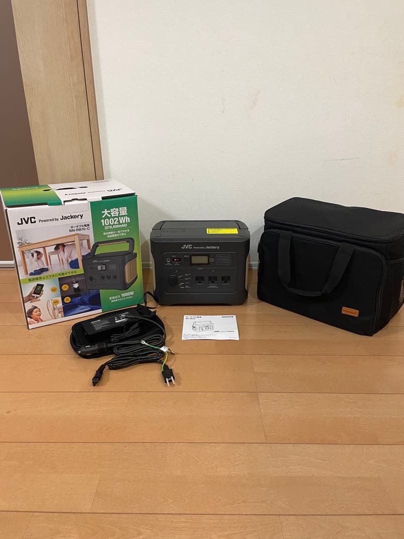 JVC Powered by Jackery ポータブル電源 BN-RB10-C